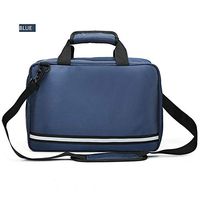 ArtMed Nylon First Aid Kit Aid Kit Medical for Outdoor Travel Medical Kit First Aid for Office Home First Aid Kit Hiking Camping Emergency Kit FSA Eligible Items Only (Navy Emergency Bag)