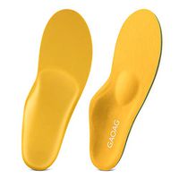 GAOAG Sports Insoles Shock-absorptation Breathable Shoe Insoles Plantar Fasciitis Feet Insoles High Arch Support Orthotics Insoles Inserts for Arch Pain, Flat Feet, High Arch
