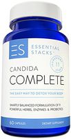 Candida Complete - 11-in-1 Candida Cleanse Support Supplement with Herbs, Enzymes & Probiotics for Women & Men