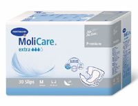 Hartmann 169948 MoliCare Premium Extra Plus Brief with Curly Fiber, XL, 59"-69" Waist/Hip (Pack of 56)