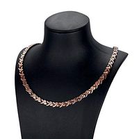 RainSo Womens Pure Copper Magnetic Therapy Necklace Pain Relief for Arthritis