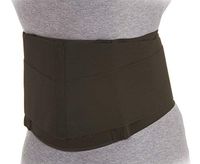 United Ortho 53007 Elastic Back Support, Black, Large