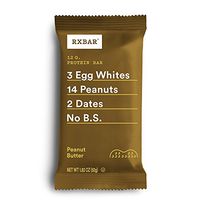 RXBAR, Peanut Butter, Protein Bar, 1.83 Ounce (Pack of 4), High Protein Snack, Gluten Free