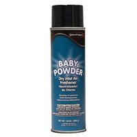 Quest Specialty 337001 Dry Mist Air Freshener, Baby Powder