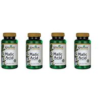 Swanson Malic Acid 600 Milligrams 100 Veg Capsules 4 Pack
