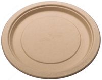 Tree Free Premium Quality Biodegradable Party Dinner Plates, 9-Inches, Box of 500 Plates