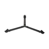 Manfrotto 165MV Ground Level Tripod Spreader for Twin Spiked Metal Feet (Black)