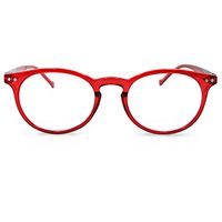 In Style Eyes Flexible Readers, Super Comfortable Lightweight Reading Glasses Shiny Red +4.00