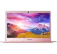 【 Office 2010】 14.1 inches Narrow Frame Edge J3455silent CPU 6 GB RAM / 64 GB ROM Thin high Performance Laptop Computer with Wireless Mouse (64G, Rose Gold)