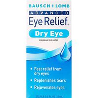 Bausch & Lomb Advanced Eye Relief Rejuvenation Lubricant Eye Drops 0.50 oz (Pack of 5)