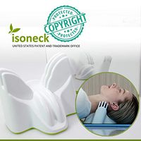 Isoneck Cervical Neck Traction Device for Stiff Neck Pain Remedies/Trigger Point Therapy Stretcher and Neck Massager [FDA-Cleared] Made in Korea