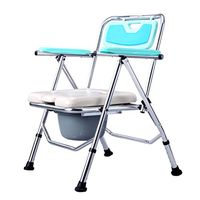 XWZJY 3 in 1 Bedside Commode Seat Medical Toilet Chair Stool Elderly Shower Chair with Ultra-Premium Padded and Non-Slip Arms Safety Frame