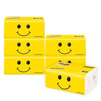 Mozing Soft 3-Ply Facial Tissue,300 Sheets per Packs,Multifold Paper Towels Toilet Tissue Napkins Paper Dinner Everyday Paper,4pack