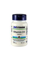 Life Extension - Vitamin D3-7000 Iu - 60 Softgels (Pack of 2)