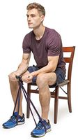 OPTP Grip & Forearm Strengthener by Bob & Brad – Adjustable Resistance Grip Strength Trainer with Tubing and Handles for Arm, Wrist, Hand and Finger Exercises for Rock Climbing, Golf, Tennis and More