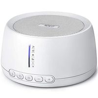 White Noise Machine - MOICO Sleep Sound Machines for Baby Adults, 30 Natural Sounds, 35 Volume Settings, Timer & Memory Function, USB Cable/Plug Included, Great for Home Travel Office Privacy (White)