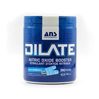 ANS Performance DILATE V2 - Nitric Oxide Pre Workout Supplement (30 Servings, 9.5 oz) - Stimulant & Caffeine Free, Strength & Pump Booster | Increases Blood Flow for Vascularity (Blue BOMBSICLE)