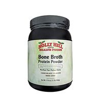 Holly Hill Health Foods Bone Broth Protein Powder, Chocolate, 17 Ounces