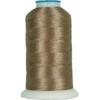 Threadart Polyester Machine Embroidery Thread By the Spool - No. 398 - Grey Rod - 1000M - 40wt - 220 Colors Available