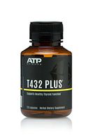 ATP Science T432 Plus Fat Burner & Metabolism Booster, 100% Natural & Vegan Supplement Tabs for Weight Loss, Thyroid Support, Healthy Lifestyle - Increases Energy, Focus, Hormone Control - 120 Caps