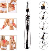 Zichen Electronic Acupuncture Pen, Electric Meridians Laser Therapy Heal Massage Pen Meridian Energy Pen Needleless Acupuncture Tools for Pain Relief and Healthcare