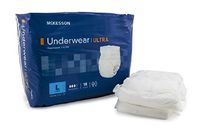 Mckesson Mck83883101 - Adult Absorbent Underwear Mckesson Ultra Pull On Large Disposable Heavy Absorbency, 0.1 Count