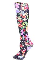 Celeste Stein Therapeutic Compression Socks, Black Marisa, 15-20 mmHg, Moderate