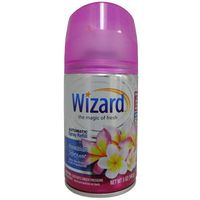 Wizard Automatic Spray Refill | Air Freshener, Odor Neutralizer - Hawaiian Retreat | Air Wick Freshmatic/Glade Dispensers - 5 Ounce Can (Pack of 3)