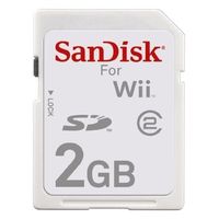 SanDisk Wii 2GB Secure Digital SD Gaming Memory Card - Bulk Packaging