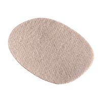 Steins Moleskin Adhesive Foot Pads, Oval Metatarsal Cushion, Protects' from Further Injury & Inflammation, Relieves Pain from Callus & Blisters, Large, 100Count