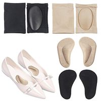 MOAMUN 4 Pairs Arch Support, Compression Arch Support Sleeves Socks with Arch Support Shoe Insert Insoles for Women & Men, Arch Brace Pad Cushions for Flat Feet Plantar Fasciitis