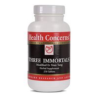 Health Concerns - Three Immortals - Modified Er Xian Tang Chinese Herbal Supplement - Menopausal Symptom Relief - with Epimedium Leaf - 270 Tablets per Bottle