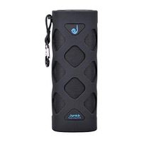 Jamkik IPX6 Waterproof Portable Wireless Bluetooth Speaker with Built in Microphone/ Carrying Clip (Black)