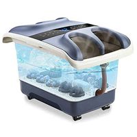Foot Massagers Foot Bath Double Foot Bath Barrel Heating Thermostat Electric Massage Bucket Household Automatic Footbath Couple Couple Foot Bath Massage Tools (Color : White, Size : 5929.542.5cm)