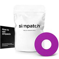 SIMPATCH Adhesive Patch - Pack of 30 - Multiple Colors Available (Purple)