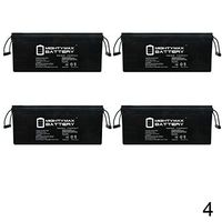 Mighty Max Battery 12V 200Ah 4D SLA AGM Battery Replacement for Sail Boats - 4 Pack Brand Product