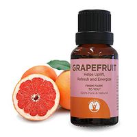 GuruNanda Grapefruit Essential Oil - Aromatherapy - GCMS Tested & Verified 100% Pure Essential Oils - Undiluted - Therapeutic Grade - 15 ml (5 Count)