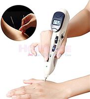 Home Massager Acupuncture Pen for Pain Relief/FDA Approved/Therapy Pen with Trigger Point Chart Cordless Rechargeable Electronic Acupuncture Meridian Energy Pen Pain Management