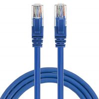 HXHANG 5 Feet CAT 6 Ethernet Cable, RJ45 Computer Network Cord, Cat 6 LAN 100% Copper Wire,1.524m, Blue Color.