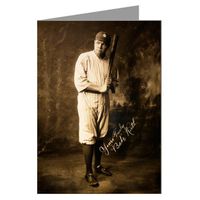 Babe Ruth Circa 1920 Note Card Set