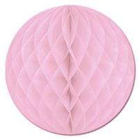 14" Pink Honeycomb Ball