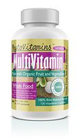 Organic Whole Food Iron Free MultiVitamin by PhytoVitamins; 120-Count Vegetarian Capsules