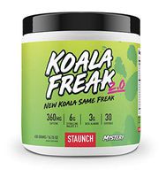 Staunch Koala Freak 2.0 Pre-Workout (Pina Koala) 30 Servings - Effective, High Quality Pre-Workout Powder