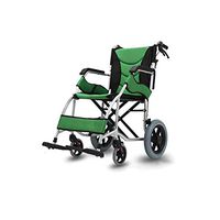 Wheelchairs Lightweight Transport Adult Folding, with Handbrakes,Lightweight Transport Foldable Backrest (Max User Weight - 285Lbs) Myhao,26inch