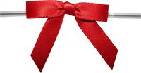 BAYWIND LTD; 1.75" Twist Tie Bows (250pc, Red)