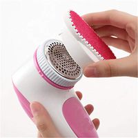 Portable Fabric Shaver and Lint Remover,Adjustable Shave Quickly and Effectively Remove Fluff,Batteries or Power Adapter, for Clothes