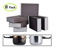 8 Pack Multi-Use Heavy Duty Scrub Sponge, Household Cleaning Non-Scratch Scrub Sponge, Make Kitchen Bathroom Car Cleaning Faster and Easier