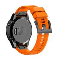 Lyperkin Compatible with Garmin Fenix 5X GPS Watch Band, Fashion Soft Silicone Quick Releas Kit Watch Strap Replacement Buckle Strap Wristband Watch Band Wrist Strap, Easy Fit - Multicolor