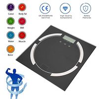 Body Fat Scale, Multifunction LCD BMI Body Weight Scales Smart Digital Body Composition Analyzer Personal Bariatric Scale Bathroom Scale 397lbs/180kg Max Best Fitness Weight Loss Scale Health Monitor