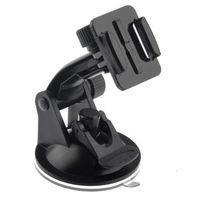 Suction Cup Windshield & Dash Car Mount with Tripod Adapter For GoPro Hero 1 2 3